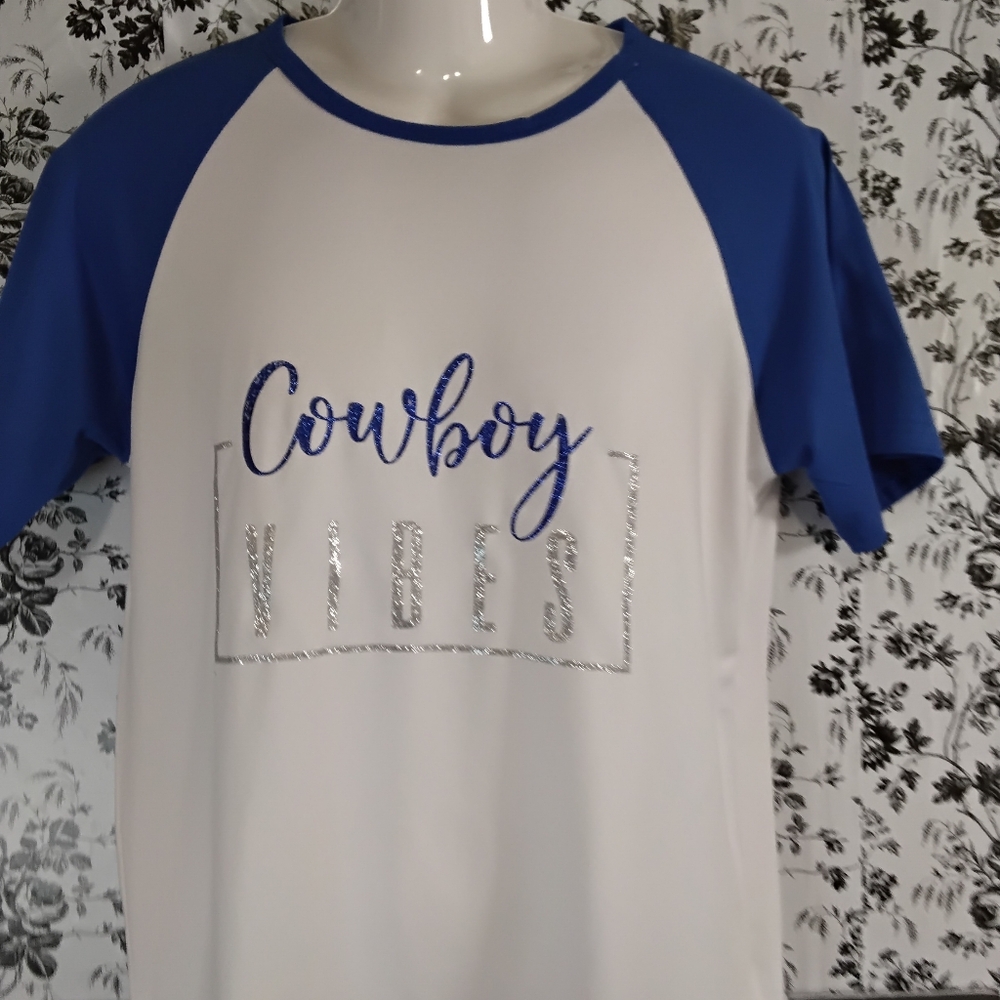 GLITTERED OUT Cowboys Vibes Shirt